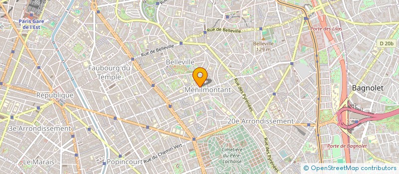 localisation de l'entreprise MADAME VIRGINIE BONO  PARIS