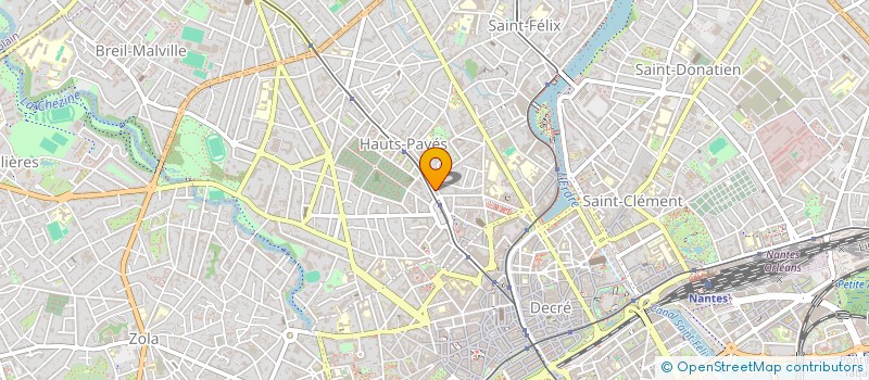 localisation de l'entreprise MADAME VIRGINIE BOROT à NANTES