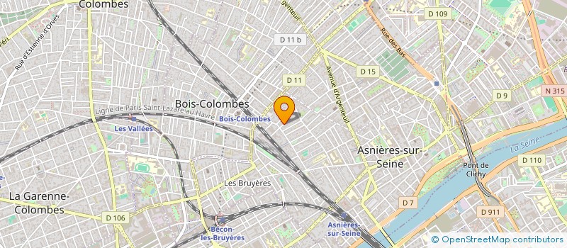 localisation de l'entreprise MADAME VIRGINIE BOTTE à ASNIERES-SUR-SEINE