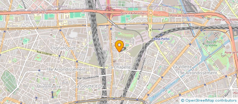 localisation de l'entreprise MADAME VIRGINIE BOUBEE  PARIS