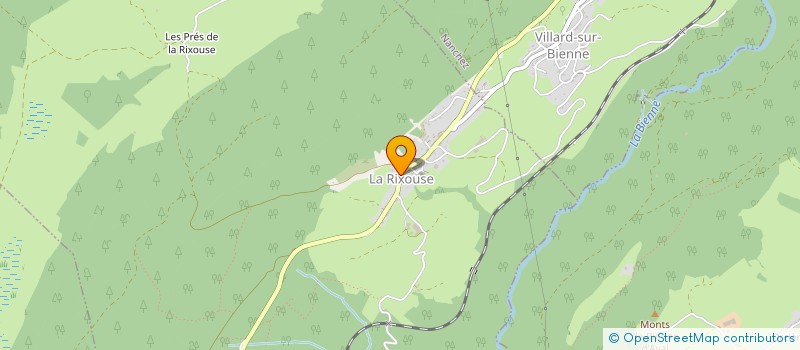 localisation de l'entreprise MADAME VIRGINIE BOUCLEY  LA RIXOUSE