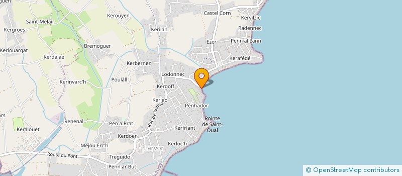 localisation de l'entreprise MADAME VIRGINIE BOUNY  LOCTUDY