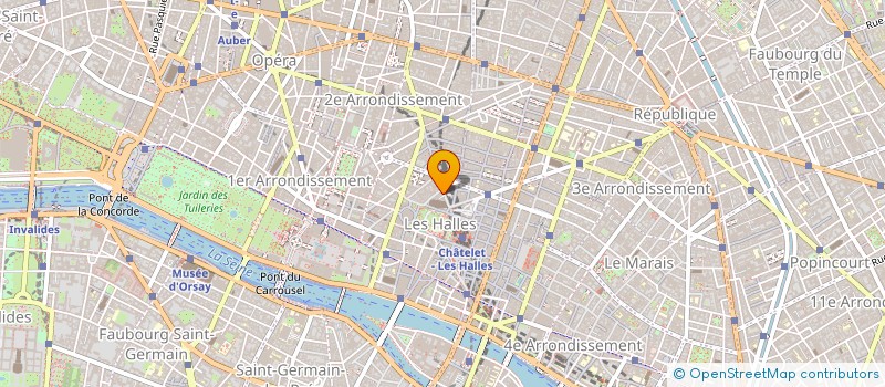 localisation de l'entreprise MADAME VIRGINIE BOURDOU  PARIS