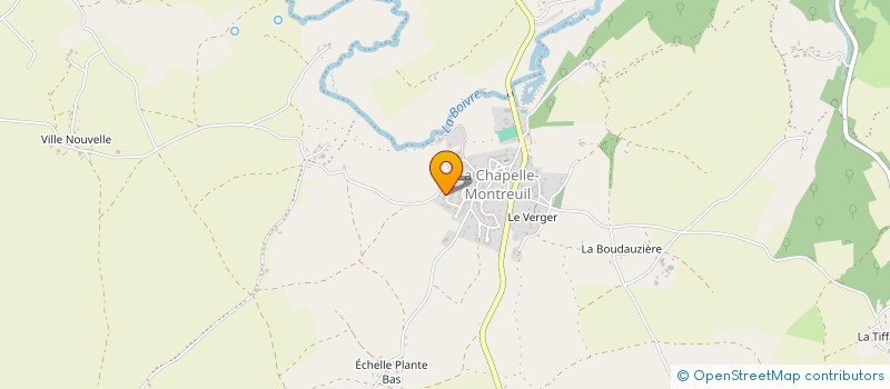 localisation de l'entreprise MADAME VIRGINIE BOURE  BOIVRE-LA-VALLEE