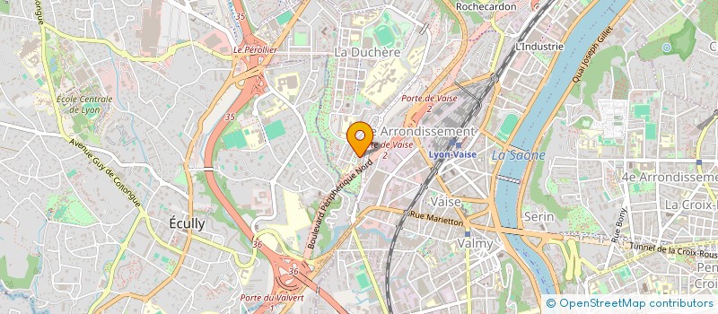 localisation de l'entreprise MADAME VIRGINIE BOURGEOIS à LYON