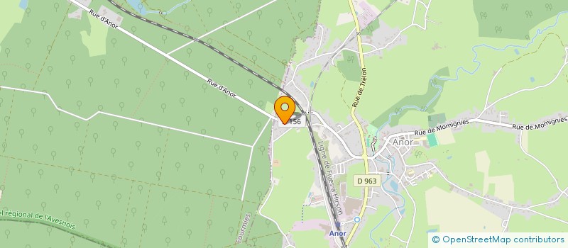 localisation de l'entreprise MADAME VIRGINIE BOURGEOIS  ANOR