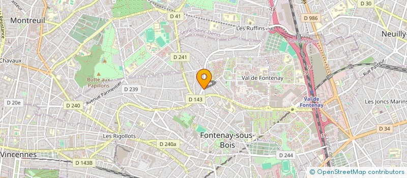 localisation de l'entreprise MADAME VIRGINIE BOUTAL à FONTENAY-SOUS-BOIS