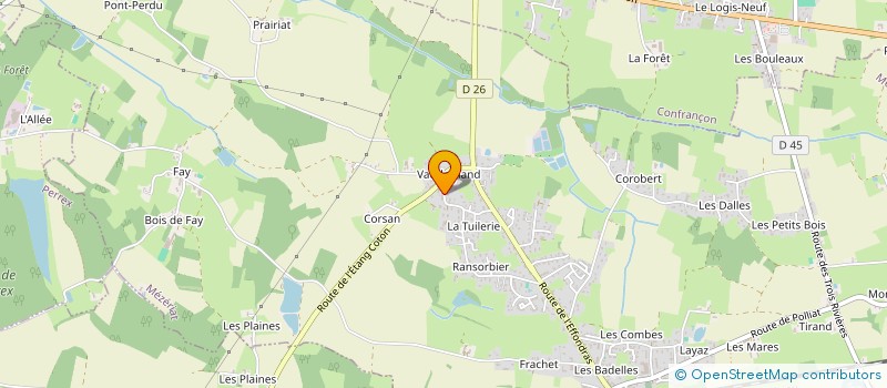 localisation de l'entreprise MADAME VIRGINIE BOYADJIAN  MEZERIAT