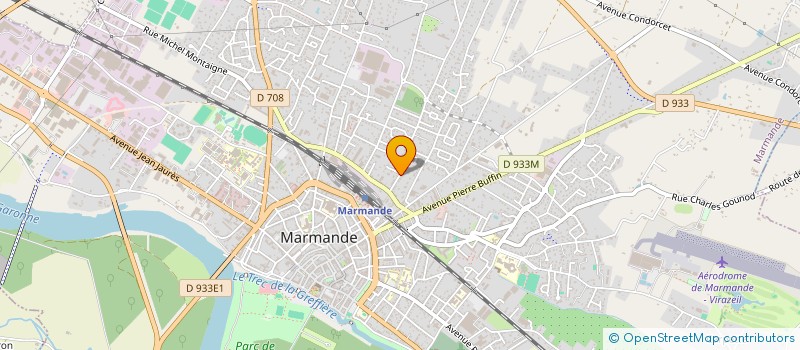 localisation de l'entreprise MADAME VIRGINIE BOYER  MARMANDE