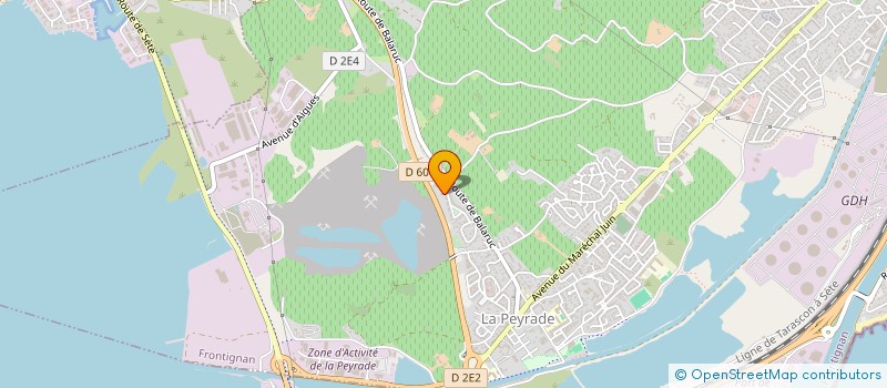 localisation de l'entreprise MADAME VIRGINIE BOYER PAYET à FRONTIGNAN