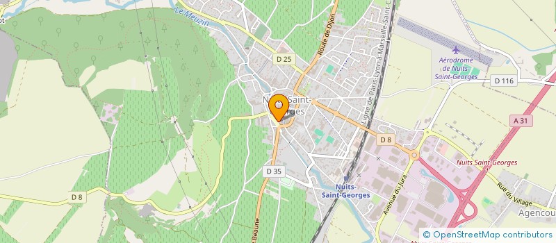 localisation de l'entreprise MADAME VIRGINIE BRACKE à BEAUNE