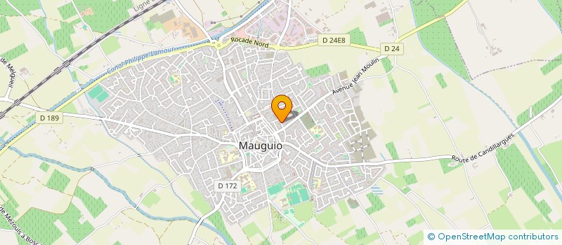 localisation de l'entreprise MADAME VIRGINIE BRES  MAUGUIO