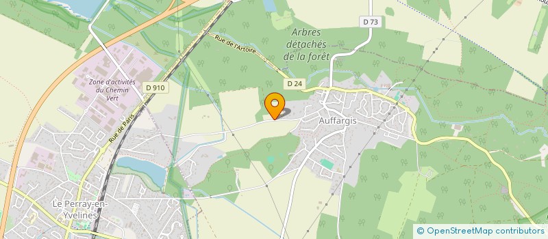 localisation de l'entreprise MADAME VIRGINIE BRESSIS  AUFFARGIS