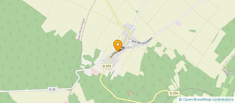 localisation de l'entreprise MADAME VIRGINIE BRIOIS  VILLADIN