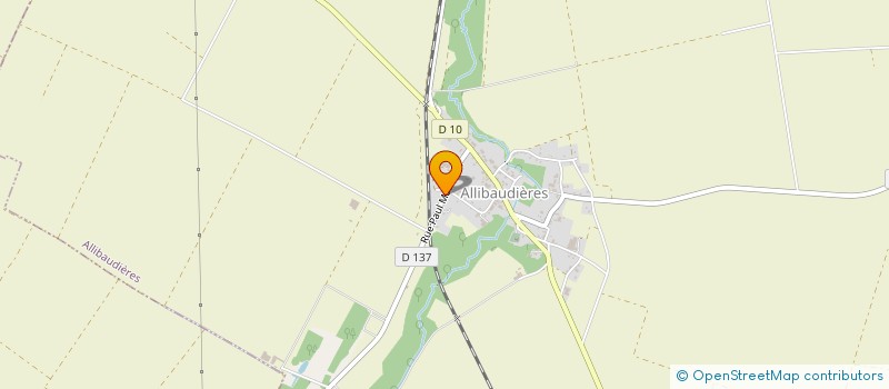 localisation de l'entreprise MADAME VIRGINIE BRISBARD  ALLIBAUDIERES