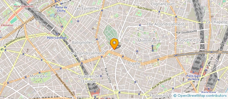 localisation de l'entreprise MADAME VIRGINIE BRON  PARIS