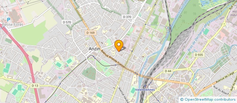 localisation de l'entreprise MADAME VIRGINIE BROUILLARD  ANZIN