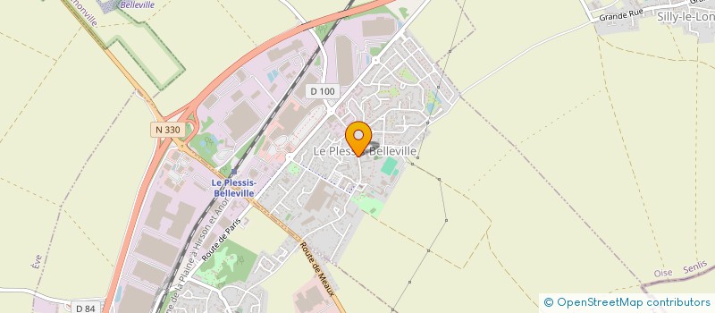 localisation de l'entreprise MADAME VIRGINIE BRUET  SAINT-GERMAIN-SUR-MORIN