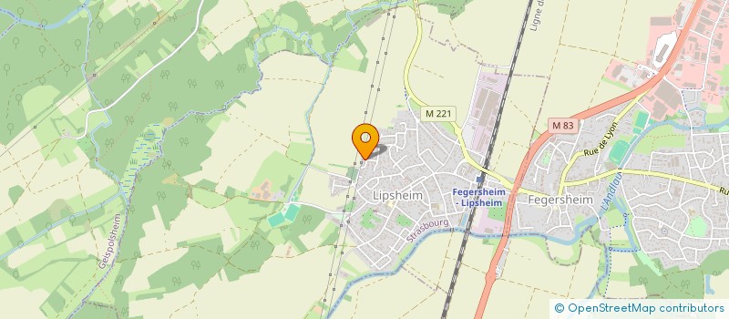 localisation de l'entreprise MADAME VIRGINIE BUHLER à LIPSHEIM
