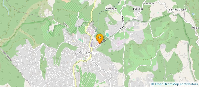 localisation de l'entreprise MADAME VIRGINIE BUNOT à LA CROIX-VALMER