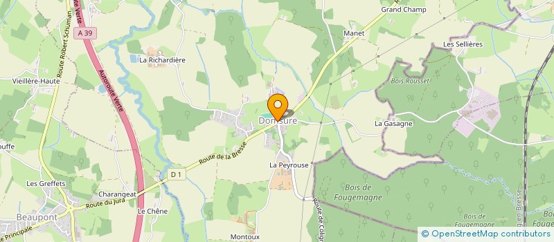 localisation de l'entreprise MADAME VIRGINIE BURG à DOMSURE