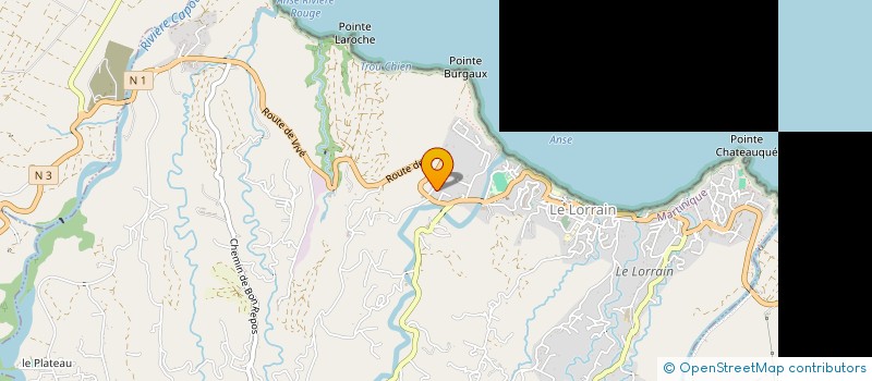 localisation de l'entreprise MADAME VIRGINIE BUTEAU  LE LORRAIN