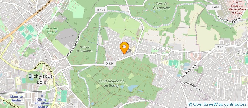 localisation de l'entreprise MADAME VIRGINIE CAILLEUX à COUBRON