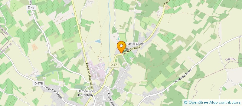 localisation de l'entreprise MADAME VIRGINIE CAMBIER  FRONTON