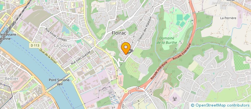 localisation de l'entreprise MADAME VIRGINIE CAMPET  FLOIRAC