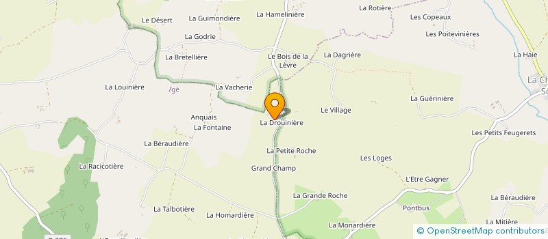 localisation de l'entreprise MADAME VIRGINIE CAMUS à IGE