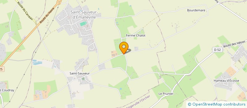 localisation de l'entreprise MADAME VIRGINIE CAMUSET à SAINT-SAUVEUR-D'EMALLEVILLE