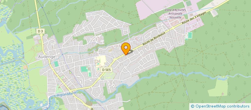 localisation de l'entreprise MADAME VIRGINIE CANO  AUDENGE