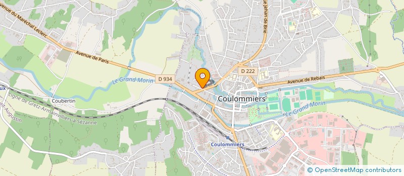 localisation de l'entreprise MADAME VIRGINIE CAPAFONS-FALCO à COULOMMIERS