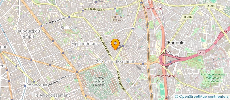 localisation de l'entreprise MADAME VIRGINIE CARO  PARIS