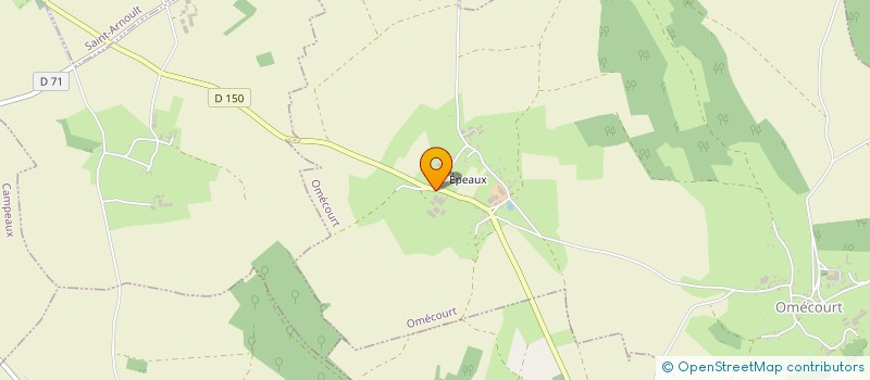 localisation de l'entreprise MADAME VIRGINIE CARON  ERQUERY