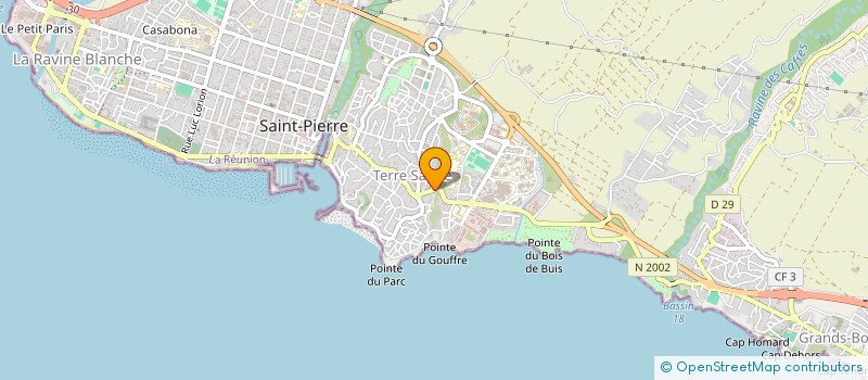 localisation de l'entreprise MADAME VIRGINIE CARPIN VELLEYEN  SAINT-PIERRE