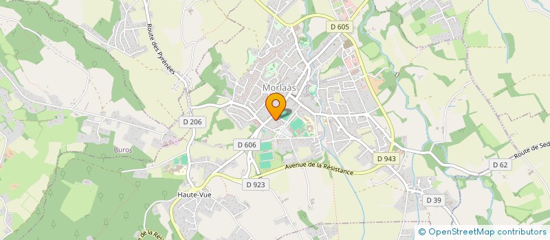 localisation de l'entreprise MADAME VIRGINIE CARRIZO  MORLAAS