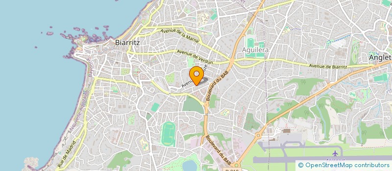 localisation de l'entreprise MADAME VIRGINIE CARTER à BIARRITZ