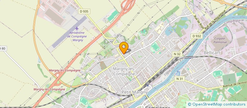 localisation de l'entreprise MADAME VIRGINIE CARTON  BLERANCOURT