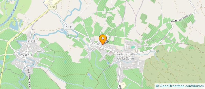 localisation de l'entreprise MADAME VIRGINIE CASSAS  SAINT-GELY-DU-FESC