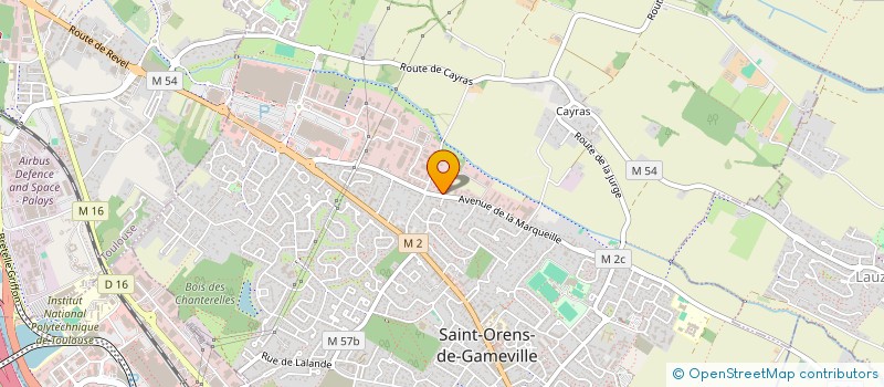 localisation de l'entreprise MADAME VIRGINIE CASTRO à SAINT-ORENS-DE-GAMEVILLE