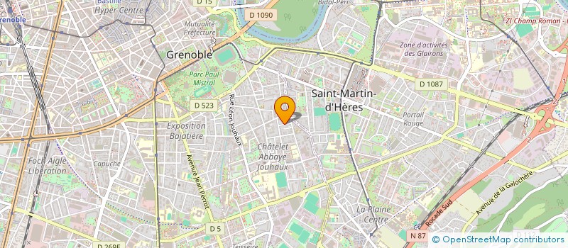 localisation de l'entreprise MADAME VIRGINIE CATINELLA à GRENOBLE