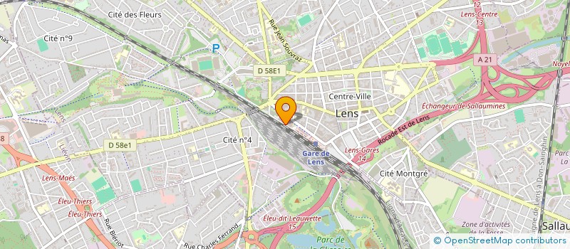 localisation de l'entreprise MADAME VIRGINIE CATOUILLARD  LOOS-EN-GOHELLE