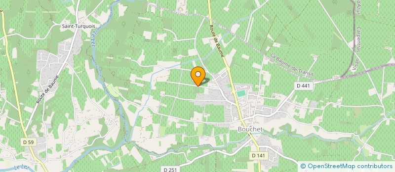 localisation de l'entreprise MADAME VIRGINIE CAUCHI à BOUCHET