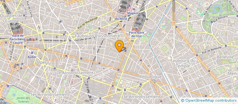 localisation de l'entreprise MADAME VIRGINIE CHAMPAIN  PARIS