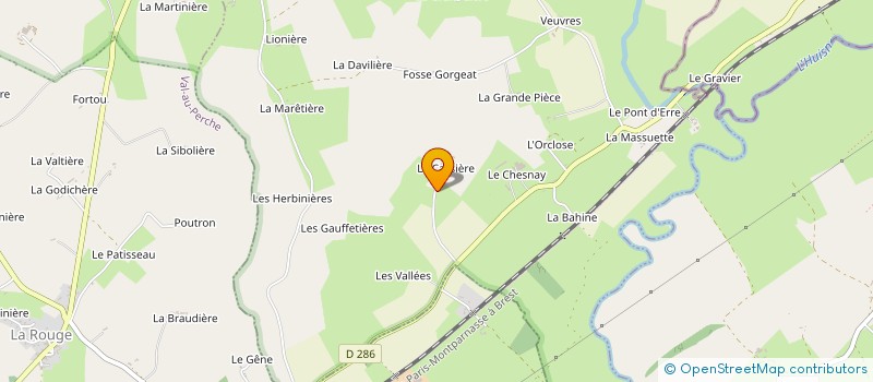 localisation de l'entreprise MADAME VIRGINIE CHARRON à VAL-AU-PERCHE