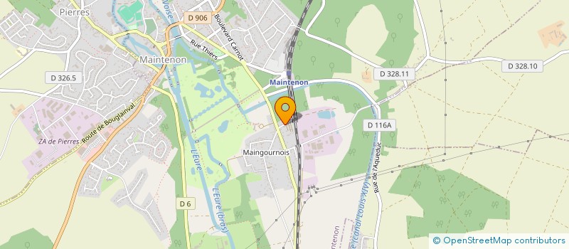 localisation de l'entreprise MADAME VIRGINIE CHARY à MAINTENON