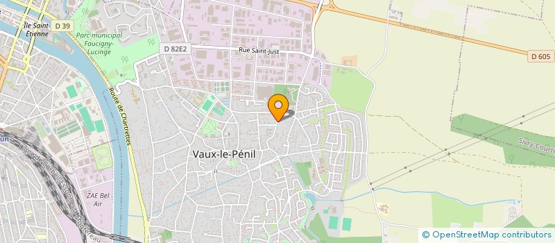 localisation de l'entreprise MADAME VIRGINIE CHEBBAH à VAUX-LE-PENIL