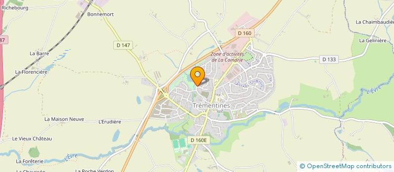 localisation de l'entreprise MADAME VIRGINIE CHENE  TREMENTINES