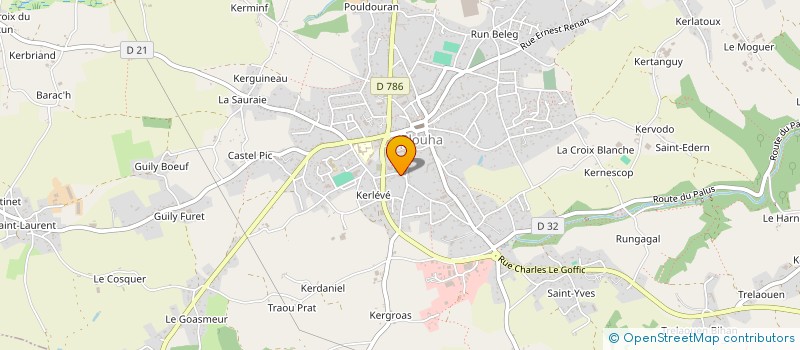 localisation de l'entreprise MADAME VIRGINIE CHEVANCE  PLOUHA